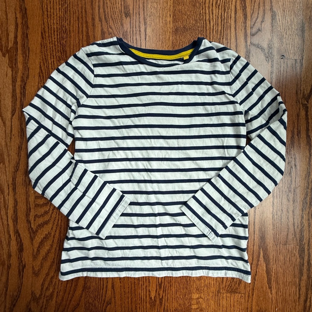 Boden Striped Top 9-10 Years